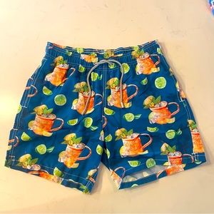 MC2 Saint Barth Mens Gustavia Moscow Mule Glass Swim Shorts